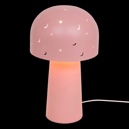 Atmosphera - Barnbordslampa STARRY MUSHROOM 1xE14/25W/230V rosa