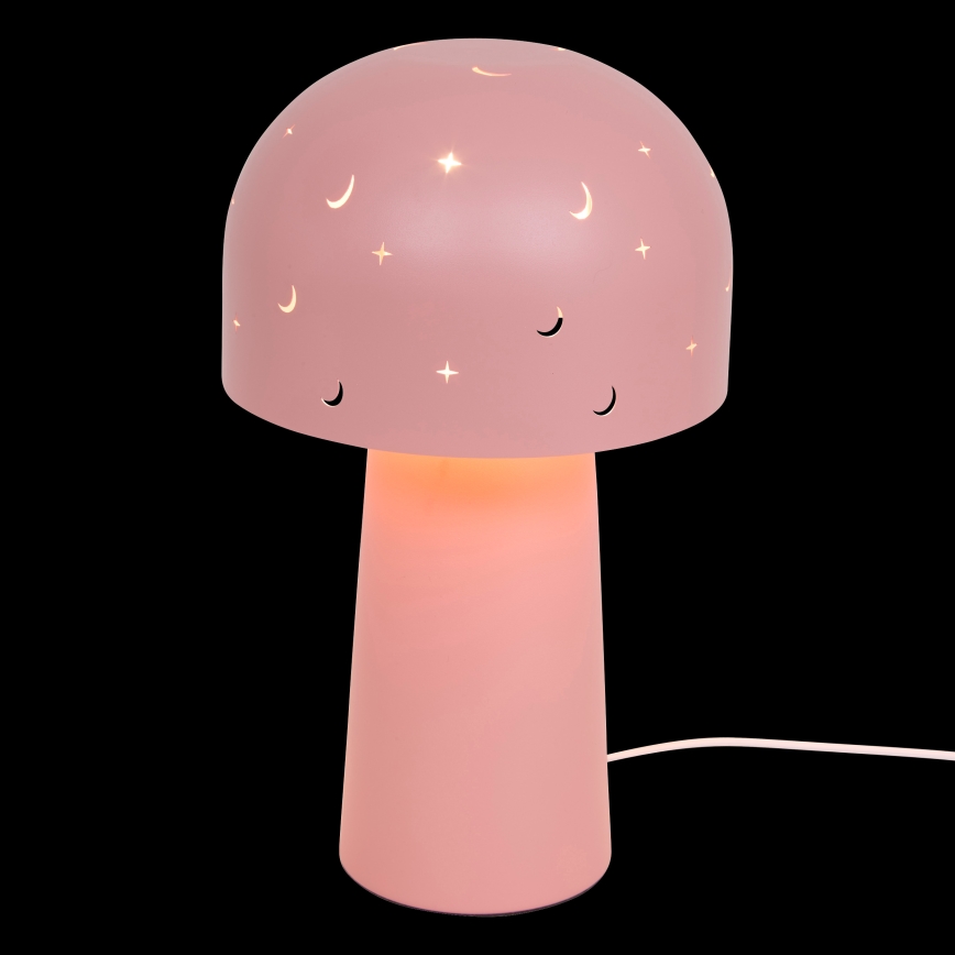 Atmosphera - Barnbordslampa STARRY MUSHROOM 1xE14/25W/230V rosa