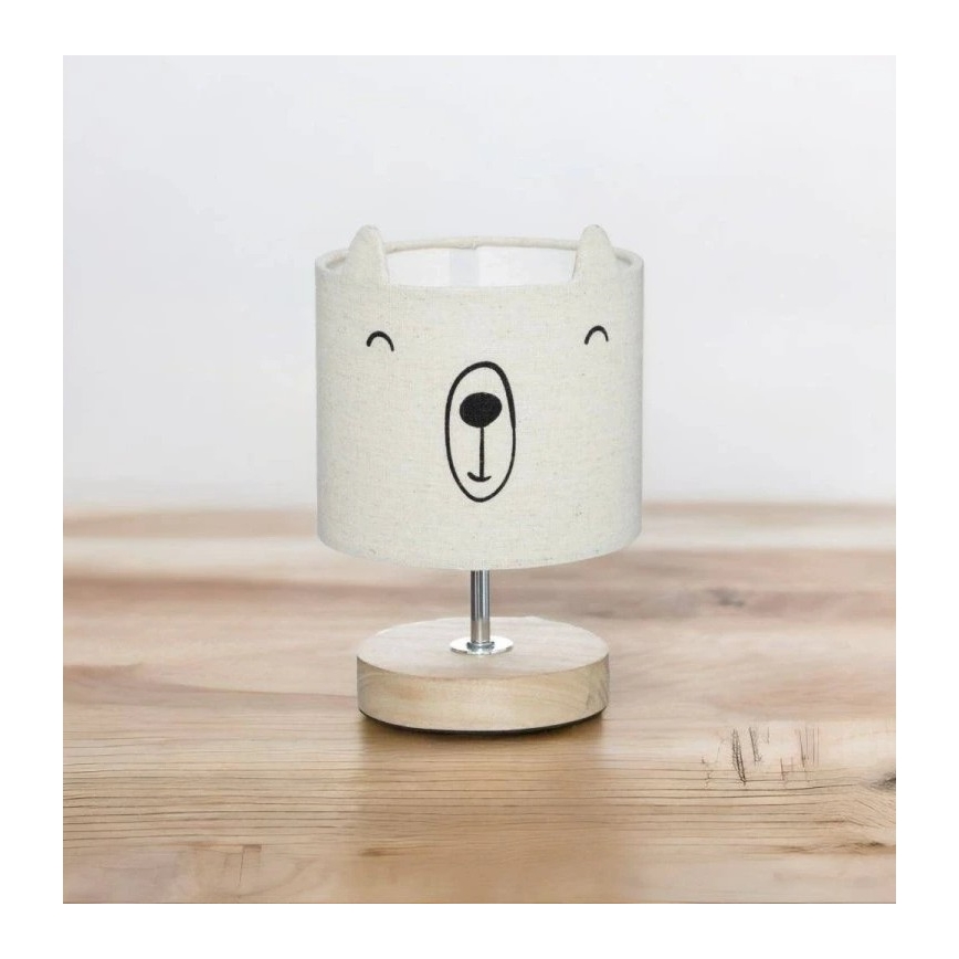 Atmosphera - Barnbordslampa TOXEY 1xE14/25W/230V nalle