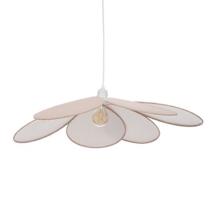 Atmosphera - Barnpendel med sladd PETAL 1xE27/40W/230V Ø 64 cm rosa