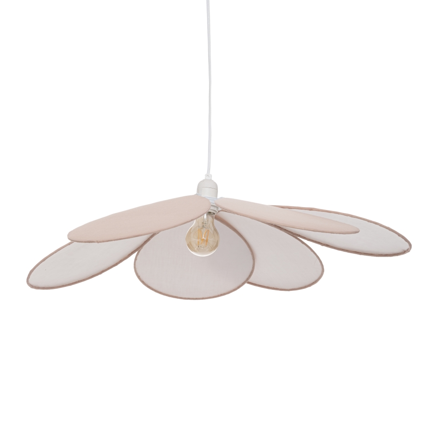 Atmosphera - Barnpendel med sladd PETAL 1xE27/40W/230V Ø 64 cm rosa