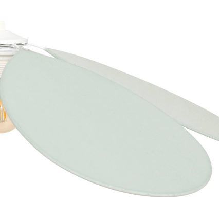 Atmosphera - Barnpendellampa NAYA med sladd 1xE27/40W/230V Ø72 cm mintgrön