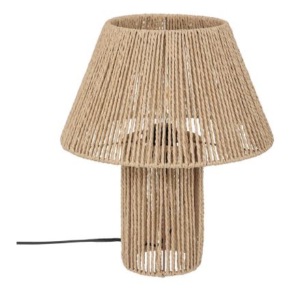 Atmosphera - Bordslampa ADRIA 1xE27/40W/230V jute