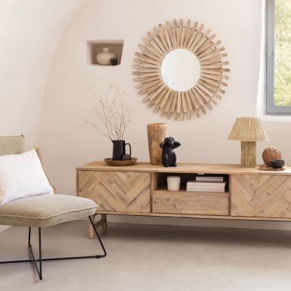 Atmosphera - Bordslampa ADRIA 1xE27/40W/230V jute