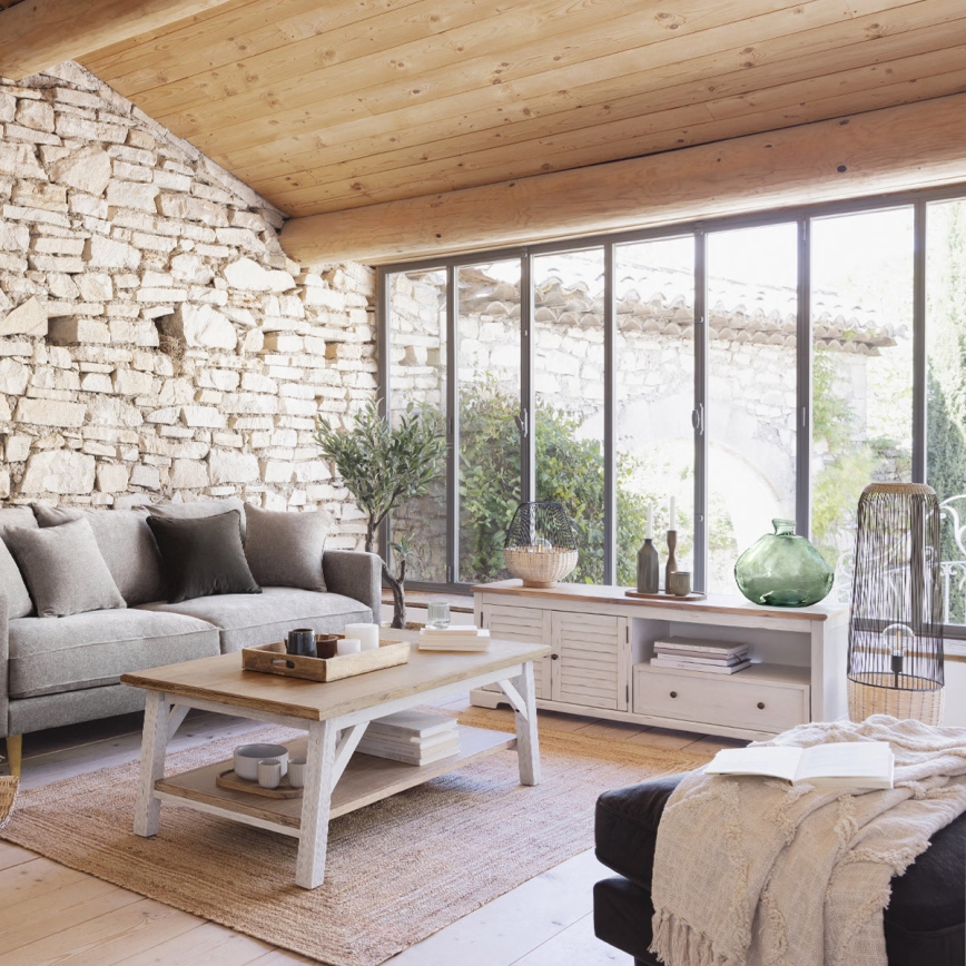 Atmosphera - Bordslampa ANEA 1xE27/40W/230V rotting