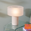 Atmosphera - Bordslampa ASTI 1xE27/60W/230V beige