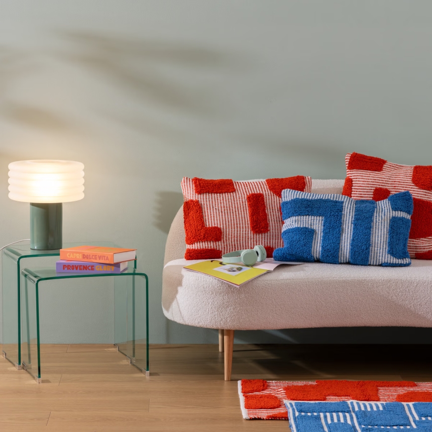 Atmosphera - Bordslampa ASTI 1xE27/60W/230V grön