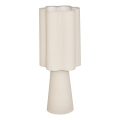 Atmosphera - Bordslampa BLANCA 1xE27/25W/230V krämvit