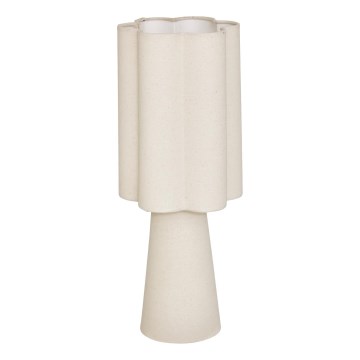 Atmosphera - Bordslampa BLANCA 1xE27/25W/230V krämvit