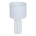 Atmosphera - Bordslampa FERNAN 1xE14/60W/230V vit
