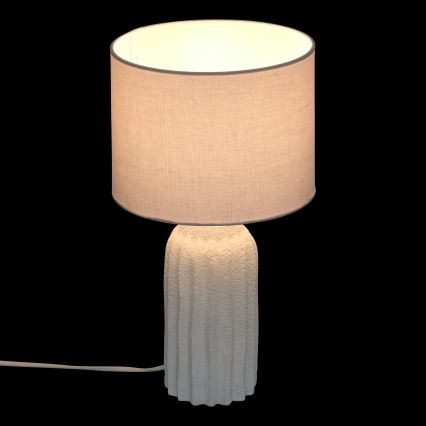 Atmosphera - Bordslampa FERNAN 1xE14/60W/230V vit