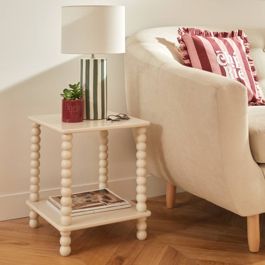 Atmosphera - Bordslampa FRIDA 1xE14/60W/230V grön