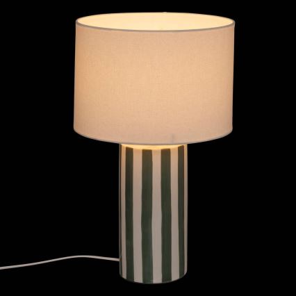 Atmosphera - Bordslampa FRIDA 1xE14/60W/230V grön