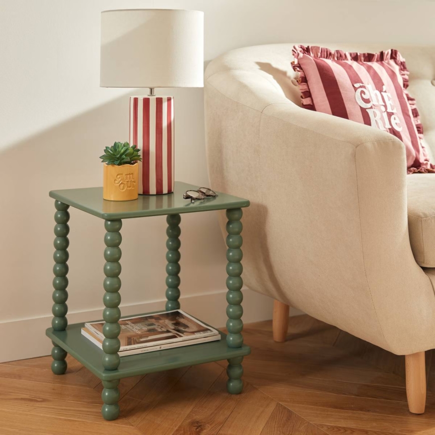 Atmosphera - Bordslampa FRIDA 1xE14/60W/230V röd