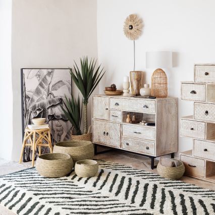 Atmosphera - Bordslampa KARLA 1xE27/25W/230V rotting