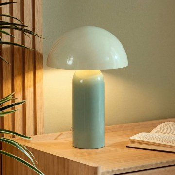 Atmosphera - Bordslampa LITO 1xE14/6W/230V mintgrön