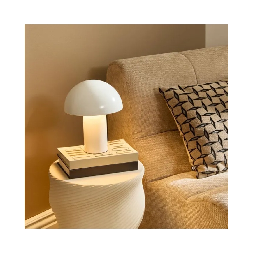 Atmosphera - Bordslampa LITO 1xE27/25W/230V vit