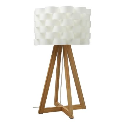 Atmosphera - Bordslampa MOKI 1xE14/40W/230V bambu