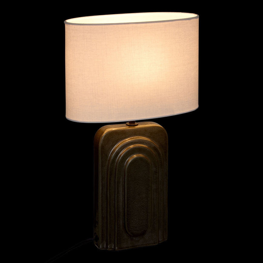 Atmosphera - Bordslampa MONIA 1xE14/60W/230V svart/vit