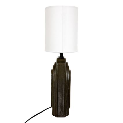 Atmosphera - Bordslampa MONIA 1xE14/60W/230V svart/vit