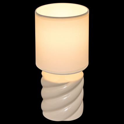 Atmosphera - Bordslampa NOLY 1xE14/40W/230V beige