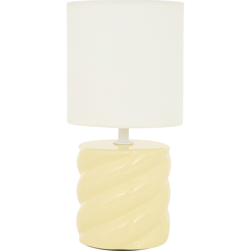 Atmosphera - Bordslampa NOLY 1xE14/40W/230V gul