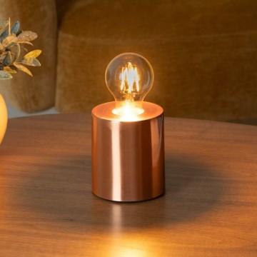 Atmosphera - Bordslampa SABA 1xE27/40W/230V koppar