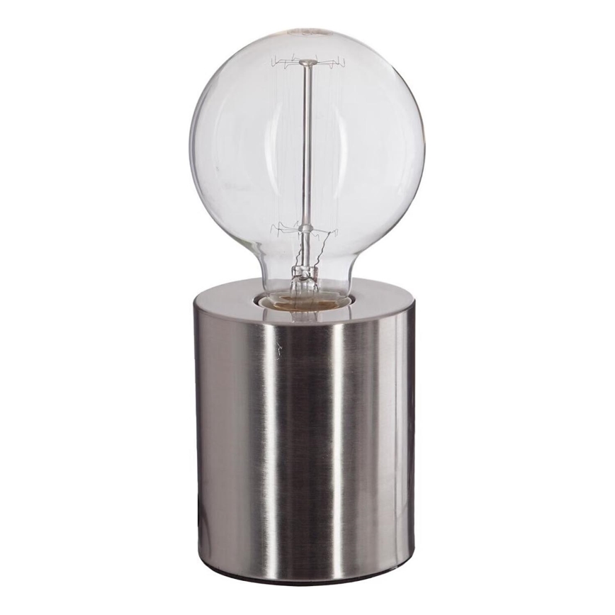 Atmosphera - Bordslampa SABA 1xE27/40W/230V silver