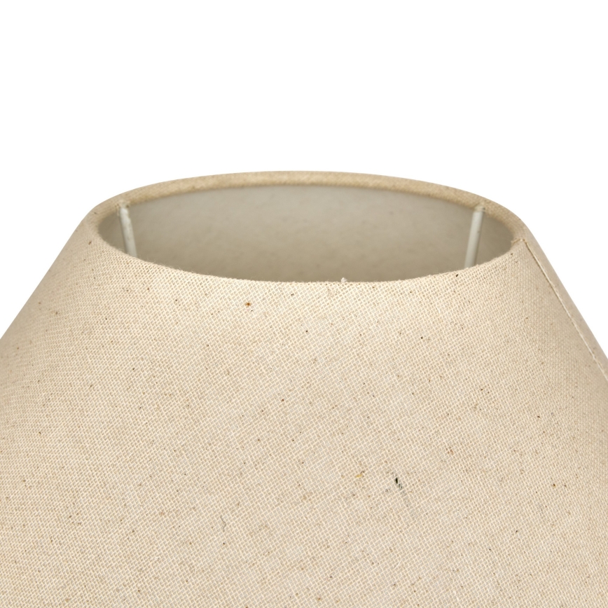 Atmosphera - Bordslampa SEIYA 1xE27/60W/230V brun/beige