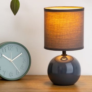 Atmosphera - Bordslampa TIMÉO 1xE14/60W/230V blå/lila