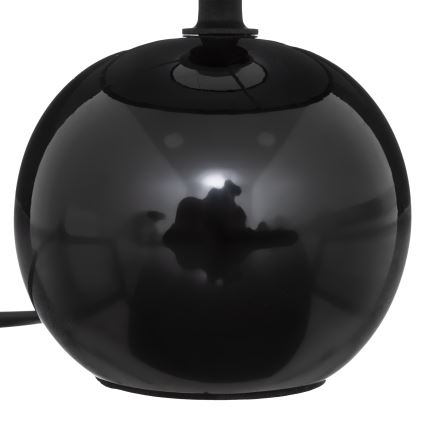 Atmosphera - Bordslampa TIMÉO 1xE14/60W/230V skinande svart