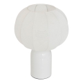 Atmosphera - Bordslampa TOBIE 1xE27/60W/230V vit
