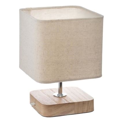 Atmosphera - Bordslampa TOXEY 1xE14/25W/230V tall/beige