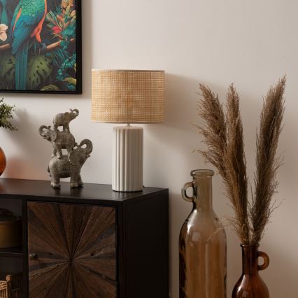 Atmosphera - Bordslampa TYLIA 1xE14/60W/230V rotting