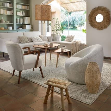 Atmosphera - Golvlampa KITA 1xE27/40W/230V rotting