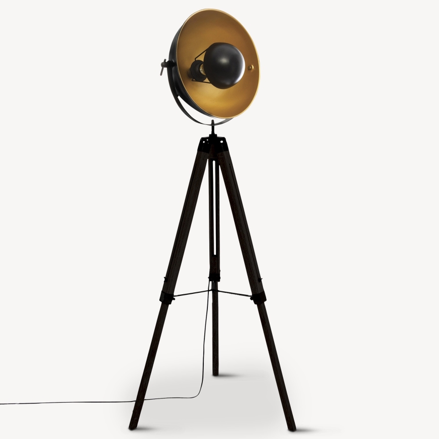 Atmosphera - Golvlampa LAHTI 1xE27/25W/230V paulownia