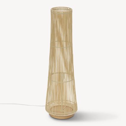 Atmosphera - Golvlampa MAHE 1xE27/40W/230V bambu