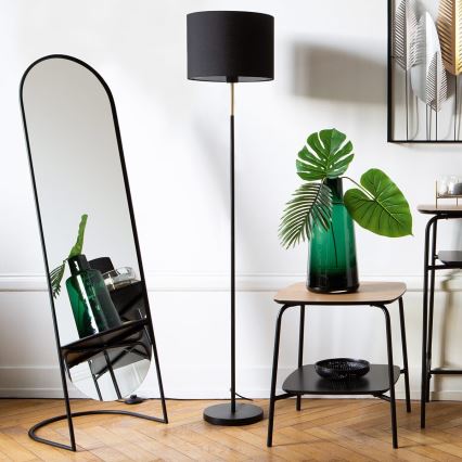 Atmosphera - Golvstående spegel JEF 136x39,5 cm svart