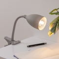 Atmosphera - Lampa med klämma SILY 1xE14/7W/230V grå
