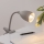 Atmosphera - Lampa med klämma SILY 1xE14/7W/230V grå