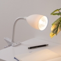 Atmosphera - Lampa med klämma SILY 1xE14/7W/230V vit