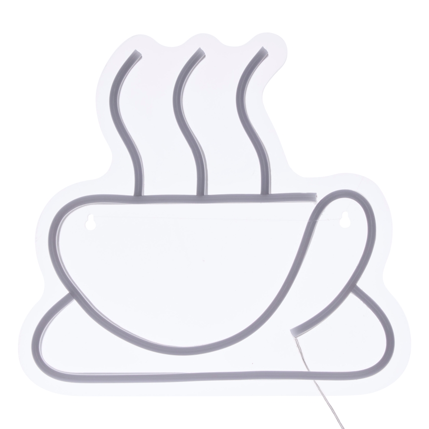 Atmosphera - LED-neon väggdekoration CAFÉ LED/5V