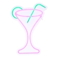 Atmosphera - LED-neon väggdekoration COCTAIL LED/5V