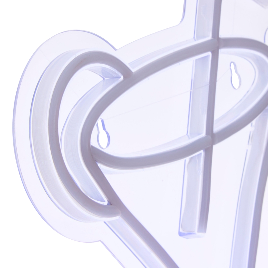 Atmosphera - LED-neon väggdekoration COCTAIL LED/5V