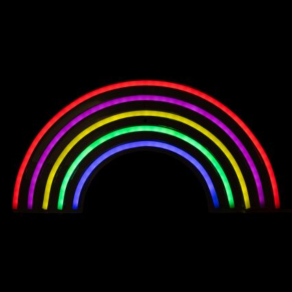 Atmosphera - LED-neon väggdekoration RAINBOW LED/5V