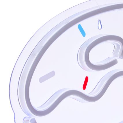 Atmosphera - LED-neonväggdekoration DONUT LED/5V