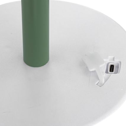 Atmosphera - LED RGBW Uppladdningsbar utomhus bordslampa ZACK LED/3,7V 1200 mAh IP44 grön
