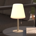 Atmosphera - LED RGBW Uppladdningsbar utomhus bordslampa ZACK LED/3,7V 1200 mAh IP44 beige