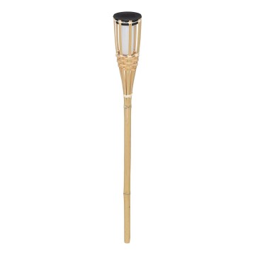 Atmosphera - LED Solarlampa MACEO LED/1,2V 300 mAh IP44 bambu