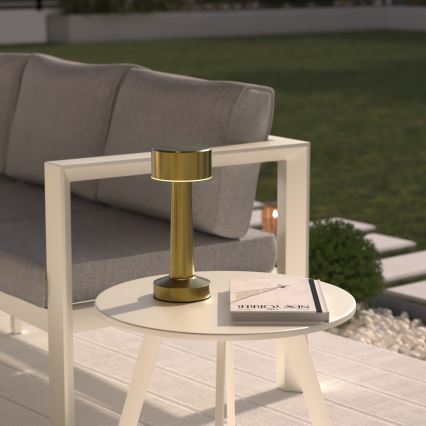 Atmosphera - LED Uppladdningsbar utomhus bordslampa med touch HALTO LED/3,7V 1800 mAh IP44